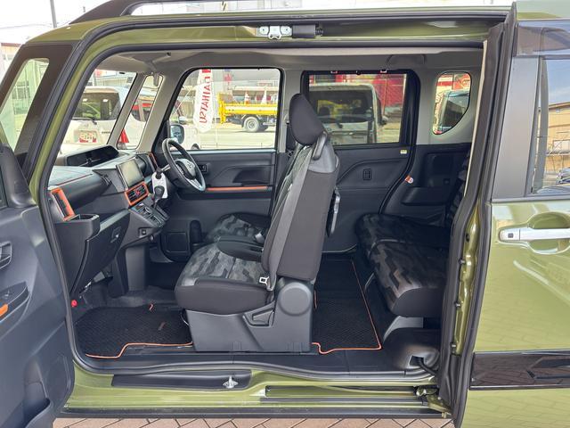 タントファンクロスターボターボ 追従機能 ETC 9インチディスプレイオーディオ バックカメラ Bluetooth 地デジ HDMI、USBソケット 両側電動スライドドア 両側シートヒーター LED キーフリー スマアシ(長野県)の中古車