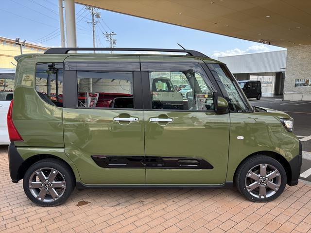 タントファンクロスターボターボ 追従機能 ETC 9インチディスプレイオーディオ バックカメラ Bluetooth 地デジ HDMI、USBソケット 両側電動スライドドア 両側シートヒーター LED キーフリー スマアシ(長野県)の中古車