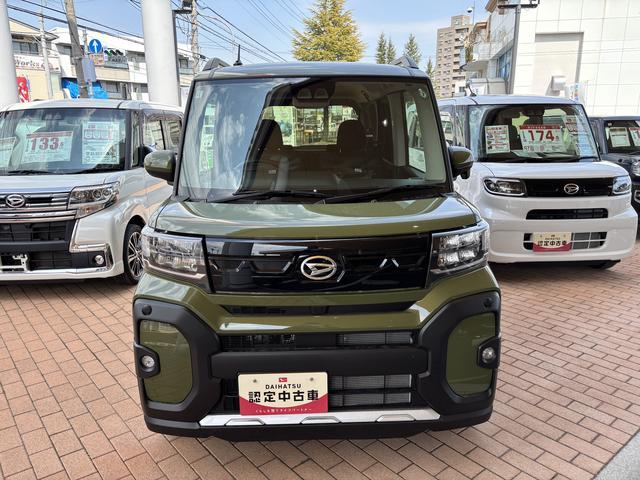 タントファンクロスターボターボ 追従機能 ETC 9インチディスプレイオーディオ バックカメラ Bluetooth 地デジ HDMI、USBソケット 両側電動スライドドア 両側シートヒーター LED キーフリー スマアシ(長野県)の中古車