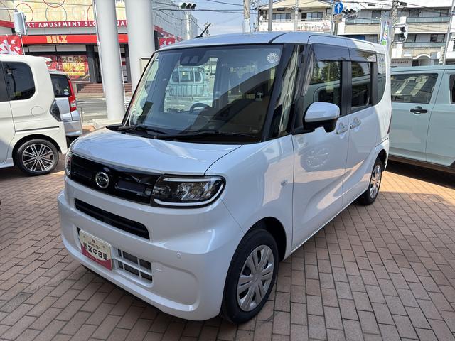 タントX4WD 左側電動スライドドア クリアランスソナー アイドリングストップ プッシュスタート 横滑り防止 オートライト CDオーディオ オートブレーキホールド機能 電動パーキングブレーキ シートヒーター(長野県)の中古車