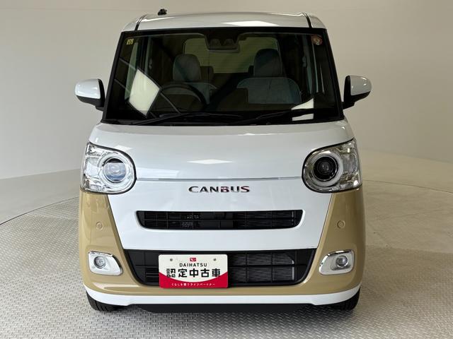 ムーヴキャンバスストライプスＧＣＤチューナー　シートヒーター　両側電動スライドドア　オートライト　オートエアコン　ＬＥＤヘッドランプ　ＬＥＤフォグランプ　４ＷＤ（長野県）の中古車