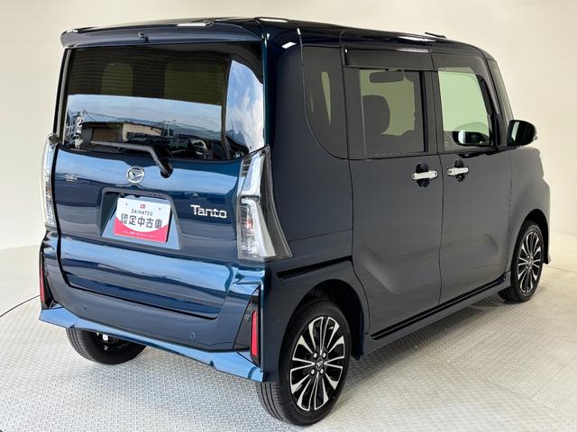 タントカスタムＲＳカーナビ　全方位カメラ　ドラレコ　シートヒーター　両側電動スライドドア　ターボエンジン　オートライト　オートエアコン　ＬＥＤヘッドランプ　ＬＥＤフォグランプ　４ＷＤ（長野県）の中古車