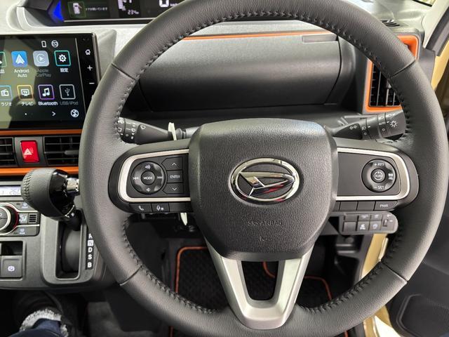 タントファンクロスターボターボ　防錆塗装済み　ディスプレイオーディオ　バックカメラ　　ＥＴＣ　オートライト　追従機能　ＨＤＭＩ、ＵＳＢソケット　両側電動スライドドア　両側シートヒーター　ＬＥＤ　スマートアシスト（長野県）の中古車