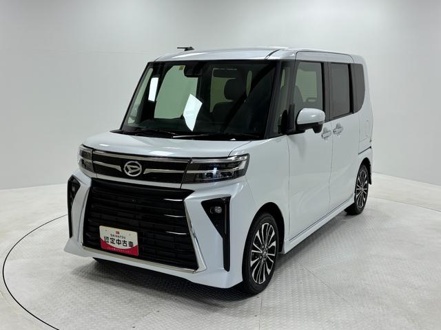 タントカスタムRSターボ 防錆塗装 追従機能 ディスプレイオーディオ パノラマモニター Bluetooth HDMI、USBソケット 両側電動スライドドア 両側シートヒーター LED オートライト キーフリー スマアシ(長野県)の中古車