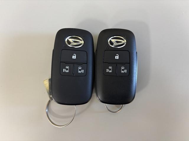 タントカスタムRSターボ オーディオレス USBソケット 両側電動スライドドア ミラクルオープンドア 両側シートヒーター 格納式テーブル 電動格納ミラーつき プッシュスタート LED オートライト キーフリー スマアシ(長野県)の中古車