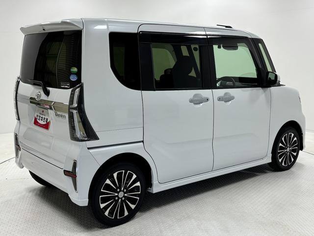 タントカスタムＲＳセレクションターボ　ＥＴＣ　追従機能　純正ナビ　パノラマモニター　後席モニター　Ｂｌｕｅｔｏｏｔｈ　フルセグ　ハンズフリー　ＵＳＢソケット　両側電動スライドドア　両側シートヒーター　ＬＥＤ　オートライト　スマアシ（長野県）の中古車