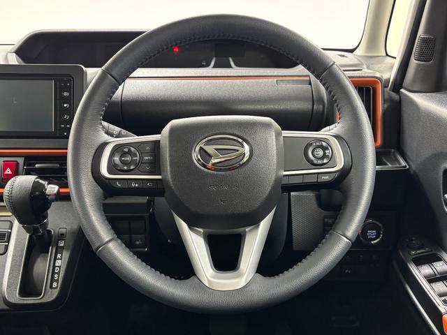 タントファンクロスターボターボ　追従機能　ドラレコ　ＥＴＣ　純正ナビ　パノラマモニター　Ｂｌｕｅｔｏｏｔｈ　フルセグ　両側電動スライドドア　ミラクルオープンドア　ＬＥＤ　オートライト　両側シートヒーター　キーフリー　スマアシ（長野県）の中古車