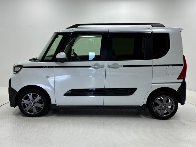 タントファンクロスターボターボ　追従機能　ドラレコ　ＥＴＣ　純正ナビ　パノラマモニター　Ｂｌｕｅｔｏｏｔｈ　フルセグ　両側電動スライドドア　ミラクルオープンドア　ＬＥＤ　オートライト　両側シートヒーター　キーフリー　スマアシ（長野県）の中古車