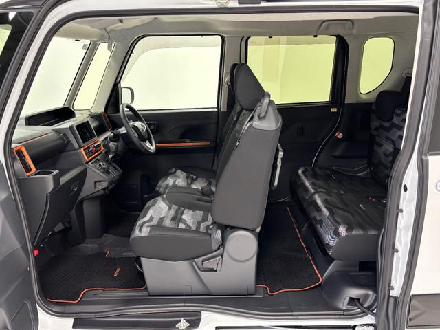 タントファンクロスターボ eco IDLE非装着車ターボ オーディオレス USBソケット 両側電動スライドドア ミラクルオープンドア 両側シートヒーター サンシェード 格納式テーブル LED フォグランプ オートライト キーフリー 衝突回避(長野県)の中古車