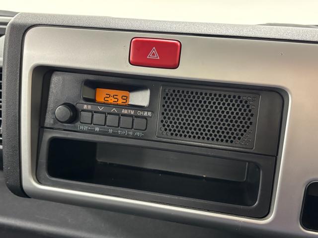 ハイゼットトラックハイルーフAM.FMチューナー マニュアルエアコン パートタイム4WD テールゲートチェーン 荷台ゴムマット フレームプロテクター アクセサリーソケット ショッピングフック(長野県)の中古車