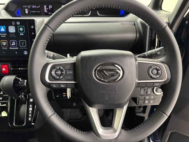 タントカスタムRS4WD CVT 低走行 防錆塗装済み ターボ ディスプレイオーディオ バックモニター ETC LEDヘッドランプ オートライト クルーズコントロール キーフリー シートヒーター ミラクルオープンドア(長野県)の中古車