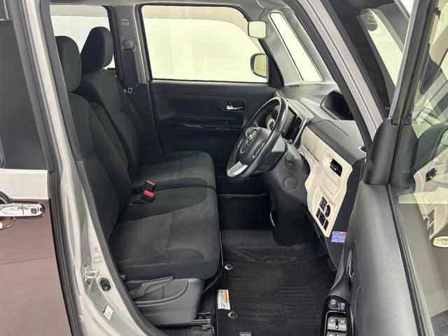 ムーヴキャンバスGブラックアクセントVS SAIIIナビ パノラマモニター Bluetooth ハンズフリー USBソケット ステアリングスイッチ 両側電動スライドドア 運転席側シートヒーター 置きラクボックス LED キーフリー スマアシ(長野県)の中古車