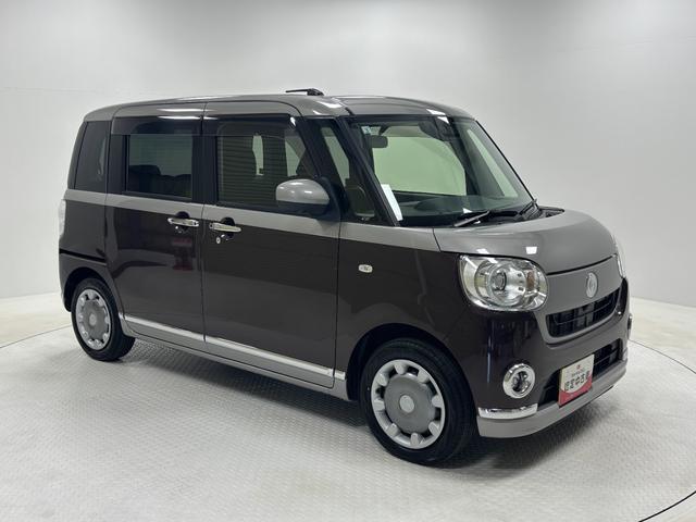 ムーヴキャンバスGブラックアクセントVS SAIIIナビ パノラマモニター Bluetooth ハンズフリー USBソケット ステアリングスイッチ 両側電動スライドドア 運転席側シートヒーター 置きラクボックス LED キーフリー スマアシ(長野県)の中古車