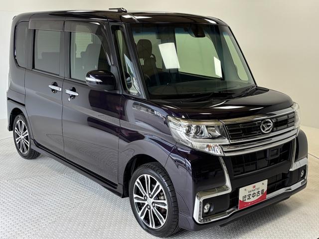 タントカスタムＲＳ　トップエディションＳＡIIカーナビ　バックカメラ　ＥＴＣ　ＣＶＴ　　ターボエンジン　両側電動スライドドア　オートライト　オートエアコン　ＬＥＤヘッドランプ　ＬＥＤフォグランプ（長野県）の中古車