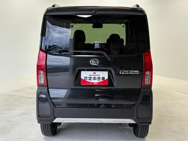 タントファンクロスターボＣＤチューナー　オートエアコン　ＣＶＴ　　オートライト　シートヒーター　両側電動スライドドア　ターボエンジン　ＬＥＤヘッドランプ　ＬＥＤフォグランプ（長野県）の中古車