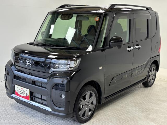 タントファンクロスターボＣＤチューナー　オートエアコン　ＣＶＴ　　オートライト　シートヒーター　両側電動スライドドア　ターボエンジン　ＬＥＤヘッドランプ　ＬＥＤフォグランプ（長野県）の中古車