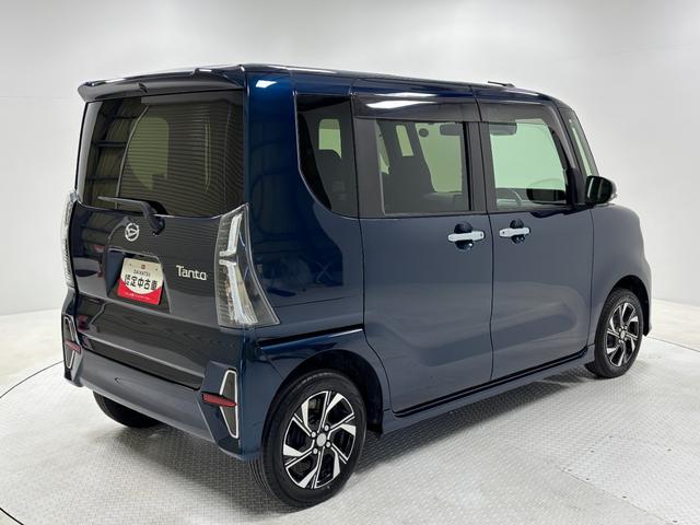 タントカスタムＸドラレコ　エンジンスターター　ナビ　バックカメラ　Ｂｌｕｅｔｏｏｔｈ　ハンズフリー　ＵＳＢソケット　両側電動スライドドア　ミラクルオープンドア　両側シートヒーター　格納式テーブル　キーフリー　スマアシ（長野県）の中古車