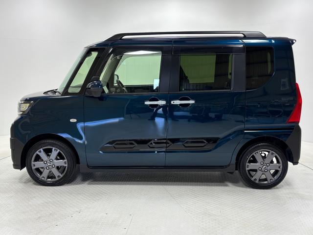 タントファンクロスターボターボ ドラレコ ETC 追従機能 ナビ パノラマモニター Bluetooth ハンズフリー USBソケット 両側電動スライドドア 両側シートヒーター LED 格納式テーブル キーフリー スマアシ(長野県)の中古車