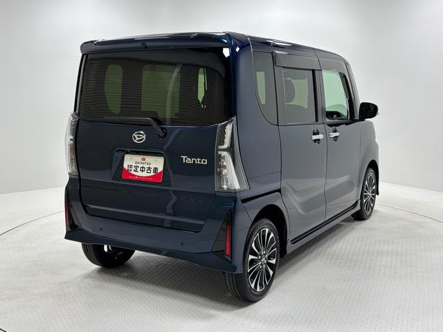 タントカスタムＲＳターボ　防錆塗装済み　オーディオレス　ＵＳＢソケット　両側電動スライドドア　ミラクルオープンドア　両側シートヒーター　ＬＥＤ　オートライト　格納式テーブル　電動格納ミラー　キーフリー　スマアシ（長野県）の中古車