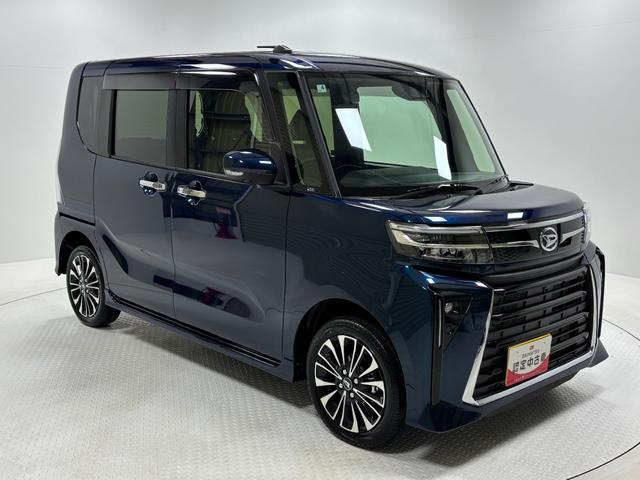 タントカスタムＲＳターボ　防錆塗装済み　オーディオレス　ＵＳＢソケット　両側電動スライドドア　ミラクルオープンドア　両側シートヒーター　ＬＥＤ　オートライト　格納式テーブル　電動格納ミラー　キーフリー　スマアシ（長野県）の中古車