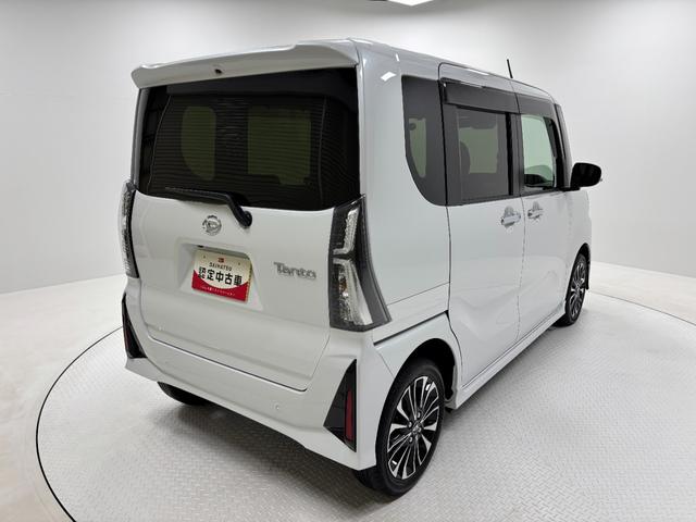 タントカスタムＲＳターボ　防錆塗装済み　オーディオレス　両側電動スライドドア　両側シートヒーター　ＵＳＢソケット　ミラクルオープンドア　ＬＥＤ　キーフリー　プッシュスタート　オートライト　電動格納ミラー　スマアシ（長野県）の中古車