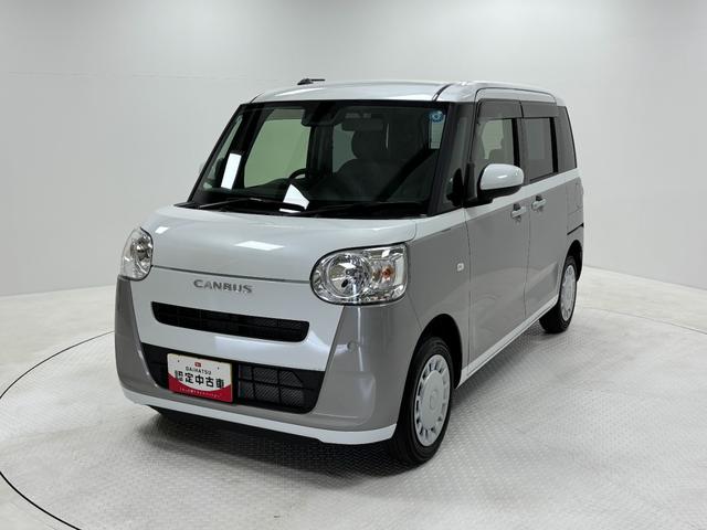 ムーヴキャンバスストライプスX防錆塗装済み オーディオレス USBソケット 両側電動スライドドア オートライト機能 キーフリー プッシュスタート 電動格納ミラー 14インチフルホイールキャップ スマートアシスト(長野県)の中古車