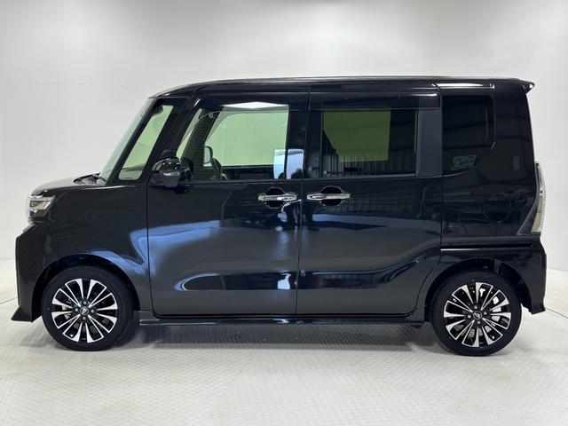 タントカスタムＲＳ　ｅｃｏ　ＩＤＬＥ　非装着車ターボ　オーディオレス　ＵＳＢソケット　両側電動スライドドア　ミラクルオープンドア　両側シートヒーター　ＬＥＤヘッドランプ　オートライト　格納式テーブル　電動格納ミラー　キーフリー　スマアシ（長野県）の中古車