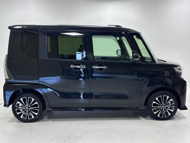 タントカスタムＲＳ　ｅｃｏ　ＩＤＬＥ　非装着車ターボ　オーディオレス　ＵＳＢソケット　両側電動スライドドア　ミラクルオープンドア　両側シートヒーター　ＬＥＤヘッドランプ　オートライト　格納式テーブル　電動格納ミラー　キーフリー　スマアシ（長野県）の中古車