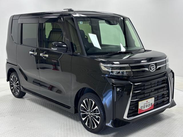 タントカスタムＲＳ　ｅｃｏ　ＩＤＬＥ　非装着車ターボ　オーディオレス　ＵＳＢソケット　両側電動スライドドア　ミラクルオープンドア　両側シートヒーター　ＬＥＤヘッドランプ　オートライト　格納式テーブル　電動格納ミラー　キーフリー　スマアシ（長野県）の中古車