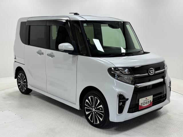 タントカスタムRSターボ エンジンスターター ドラレコ ETC 追従機能 純正ナビ ワンセグ Bluetooth パノラマモニター USBソケット 両側電動スライドドア ミラクルオープンドア キーフリー スマアシ(長野県)の中古車