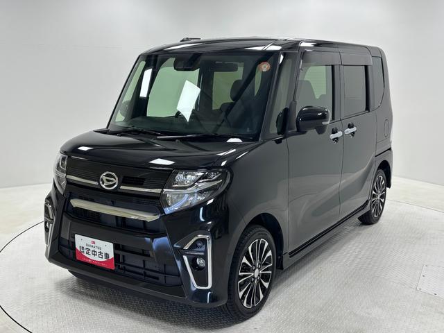 タントカスタムＲＳターボ　ＥＴＣ　追従機能　純正ディスプレイオーディオ　バックカメラ　Ｂｌｕｅｔｏｏｔｈ　ＤＶＤ　ＵＳＢソケット　ステアリングスイッチ　両側電動スライドドア　両側シートヒーター　キーフリー　スマアシ（長野県）の中古車