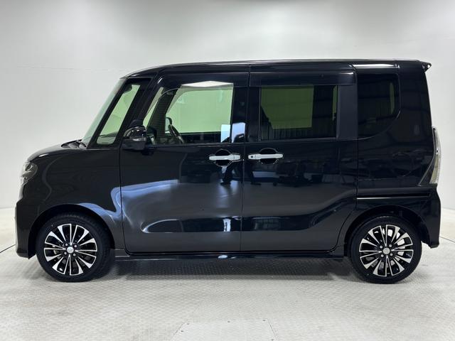 タントカスタムＲＳターボ　ＥＴＣ　追従機能　純正ディスプレイオーディオ　バックカメラ　Ｂｌｕｅｔｏｏｔｈ　ＤＶＤ　ＵＳＢソケット　ステアリングスイッチ　両側電動スライドドア　両側シートヒーター　キーフリー　スマアシ（長野県）の中古車