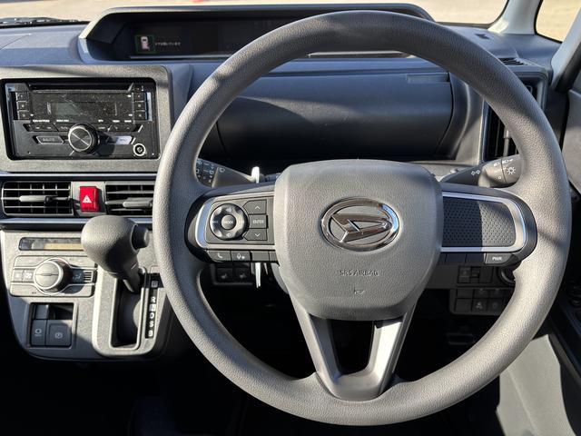 タントXCDチューナー USBソケット 片側電動スライドドア ミラクルオープンドア 両側シートヒーター 電動格納ミラー プッシュスタート 格納式テーブル キーフリー 14インチフルホイールキャップ スマアシ(長野県)の中古車