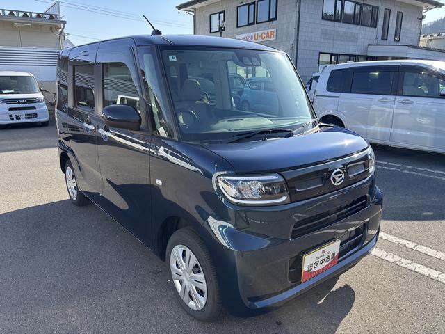 タントXCDチューナー USBソケット 片側電動スライドドア ミラクルオープンドア 両側シートヒーター 電動格納ミラー プッシュスタート 格納式テーブル キーフリー 14インチフルホイールキャップ スマアシ(長野県)の中古車