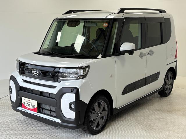 タントファンクロスターボＣＤチューナー　シートヒーター　ＣＶＴ　　オートライト　オートエアコン　ＬＥＤヘッドランプ　ＬＥＤフォグランプ　両側電動スライドドア　ターボエンジン（長野県）の中古車