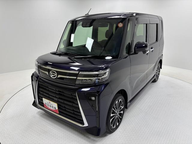 タントカスタムRSターボ 防錆塗装済 ディスプレイオーディオ バックカメラ 追従機能 ETC 両側パワースライドドア 両側シートヒーター HDMI、USBソケット スマートキー LED スマートアシスト(長野県)の中古車