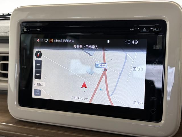 アルトラパンＳカーナビ　全方位カメラ　シートヒーター　　オートライト　マニュアルエアコン　ＬＥＤヘッドランプ　ＣＶＴ（長野県）の中古車