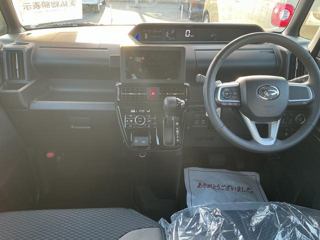 タントカスタムＲＳターボ　オーディオレス　ＵＳＢソケット　両側電動スライドドア　ミラクルオープンドア　両側シートヒーター　ＬＥＤヘッドランプ　オートライト　格納式テーブル　電動パーキングブレーキ　キーフリー　スマアシ（長野県）の中古車