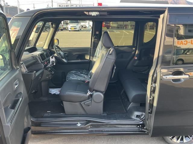 タントカスタムＲＳターボ　オーディオレス　ＵＳＢソケット　両側電動スライドドア　ミラクルオープンドア　両側シートヒーター　ＬＥＤヘッドランプ　オートライト　格納式テーブル　電動パーキングブレーキ　キーフリー　スマアシ（長野県）の中古車