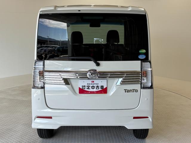 タントカスタムＸ　４ＷＤ　トップエディションＳＡIII　ＣＤＣＤチューナー　シートヒーター　片側電動スライドドア　オートライト　オートエアコン　ＬＥＤヘッドランプ　ＬＥＤフォグランプ　４ＷＤ（長野県）の中古車