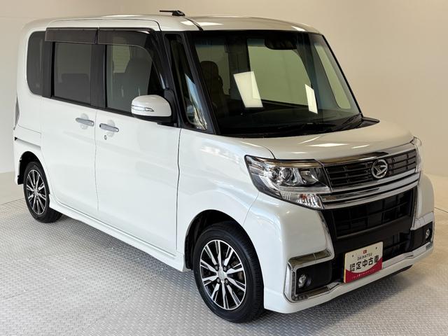 タントカスタムＸ　４ＷＤ　トップエディションＳＡIII　ＣＤＣＤチューナー　シートヒーター　片側電動スライドドア　オートライト　オートエアコン　ＬＥＤヘッドランプ　ＬＥＤフォグランプ　４ＷＤ（長野県）の中古車