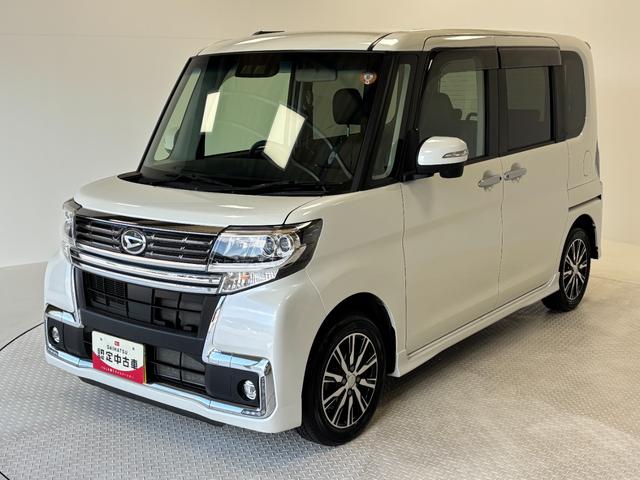 タントカスタムＸ　４ＷＤ　トップエディションＳＡIII　ＣＤＣＤチューナー　シートヒーター　片側電動スライドドア　オートライト　オートエアコン　ＬＥＤヘッドランプ　ＬＥＤフォグランプ　４ＷＤ（長野県）の中古車