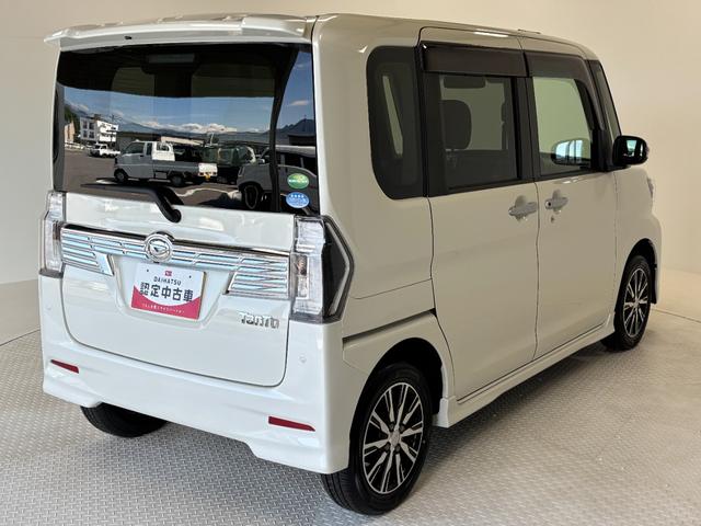 タントカスタムＸ　４ＷＤ　トップエディションＳＡIII　ＣＤＣＤチューナー　シートヒーター　片側電動スライドドア　オートライト　オートエアコン　ＬＥＤヘッドランプ　ＬＥＤフォグランプ　４ＷＤ（長野県）の中古車