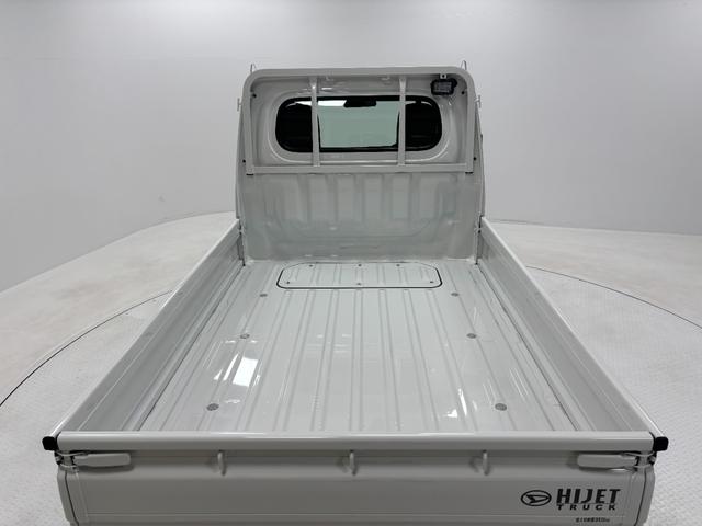ハイゼットトラックスタンダード 農用スペシャルAM/FMチューナー マニュアルエアコン パワーステアリング スーパーデフロック 電子制御式4WD LED大型荷台作業灯(首振り機構付) リヤ4枚リーフスプリング スマートアシスト(長野県)の中古車