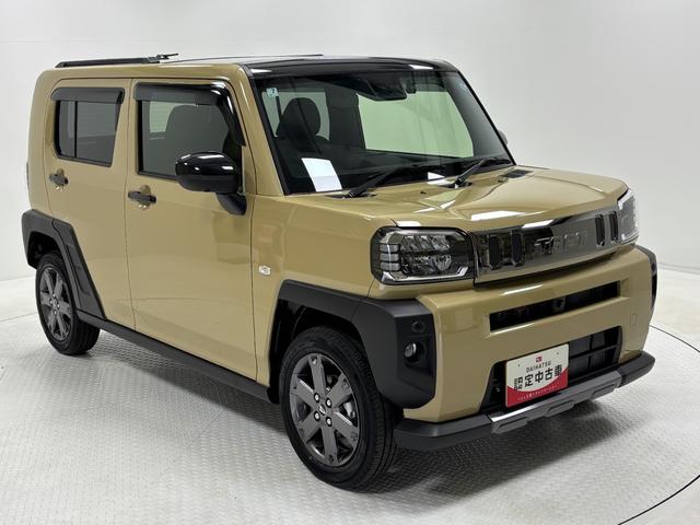 タフトＧターボ　クロムベンチャーターボ　追従機能　７インチ純正ナビ　パノラマモニター　Ｂｌｕｅｔｏｏｔｈ　フルセグ　ＨＤＭＩ、ＵＳＢソケット　スカイフィールトップ　両側シートヒーター　ＬＥＤ　オートライト機能　キーフリー　スマアシ（長野県）の中古車