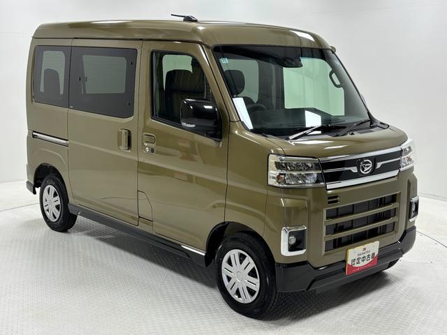 アトレーＲＳターボ　追従機能　オーディオレス　ＵＳＢソケット　両側電動スライドドア　電動格納ミラー　電子制御式４ＷＤ　フラット荷室　オーバーヘッドシェルフ　ＬＥＤ　オートライト　キーフリー　スマアシ（長野県）の中古車