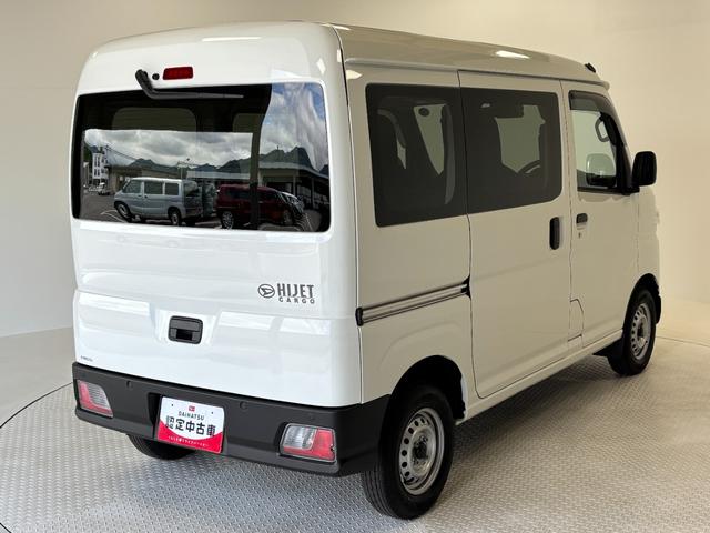 ハイゼットカーゴＤＸＡＭ・ＦＭラジオ　オートライト　マニュアルエアコン　ＣＶＴ　４ＷＤ（長野県）の中古車