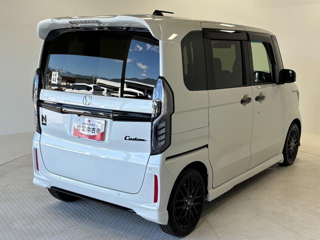 N−BOXカスタムLターボ スタイル+ブラックカーナビ バックカメラ ドラレコ ETC 両側電動スライドドア クルーズコントロール オートライト オートエアコン LEDヘッドランプ LEDフォグランプ CVT(長野県)の中古車