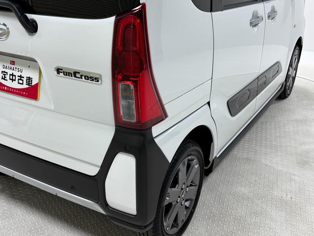 タントファンクロスターボディスプレイオーディオ　バックカメラ　　シートヒーター　ターボエンジン　クルーズコントロール　両側電動スライドドア　オートライト　オートエアコン　ＬＥＤヘッドランプ　ＬＥＤフォグランプ　ＣＶＴ（長野県）の中古車