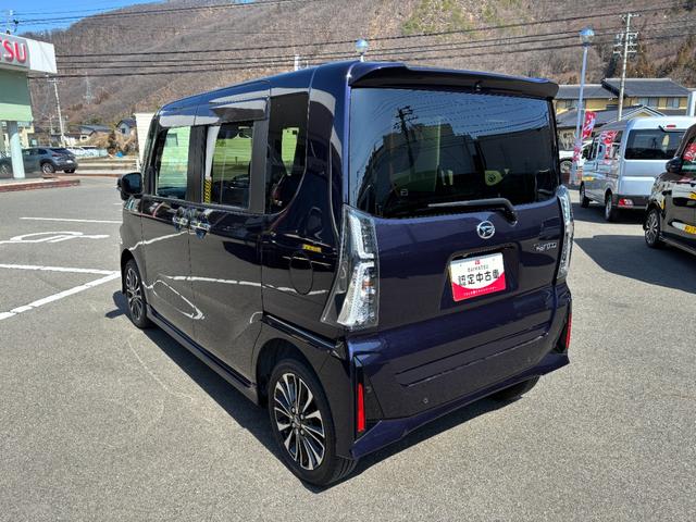 タントカスタムＲＳターボ　オーディオレス　ＵＳＢソケット　両側電動スライドドア　両側シートヒーター　電動パーキングブレーキ　電動格納ミラー　ＬＥＤ　オートライト　キーフリー　１５インチアルミホイール　スマアシ（長野県）の中古車